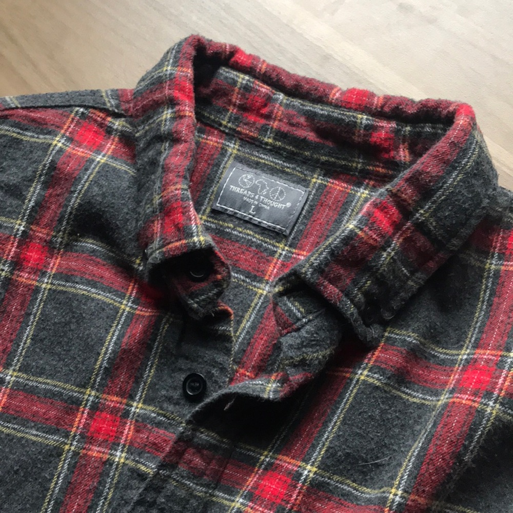 Threads 4 Thought Oxford Flannel Shirt